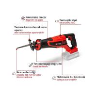 Einhell TE-AP 18/26 Li – Solo, Akülü Kılıç Testere