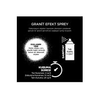 Polisan Granit Efekt Beyaz Sprey Boya